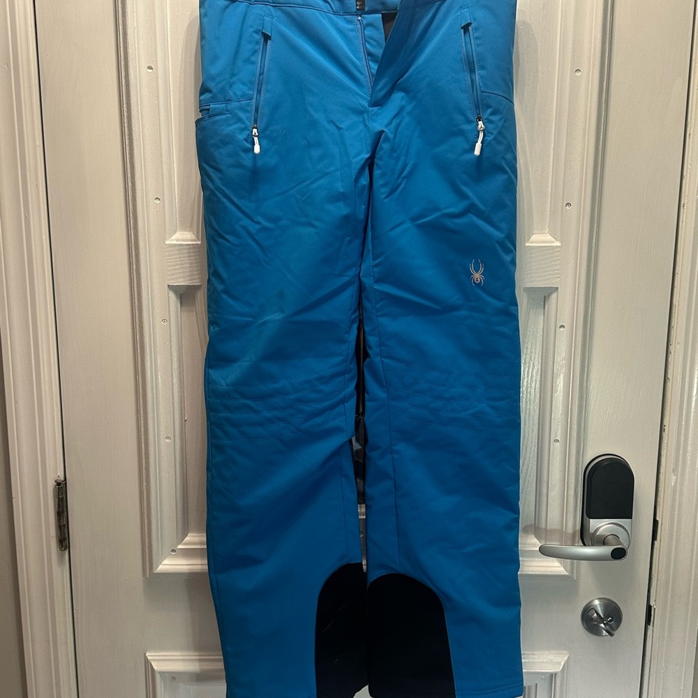 Spyder Women’s Vibrant Blue Ski Pants -size 6